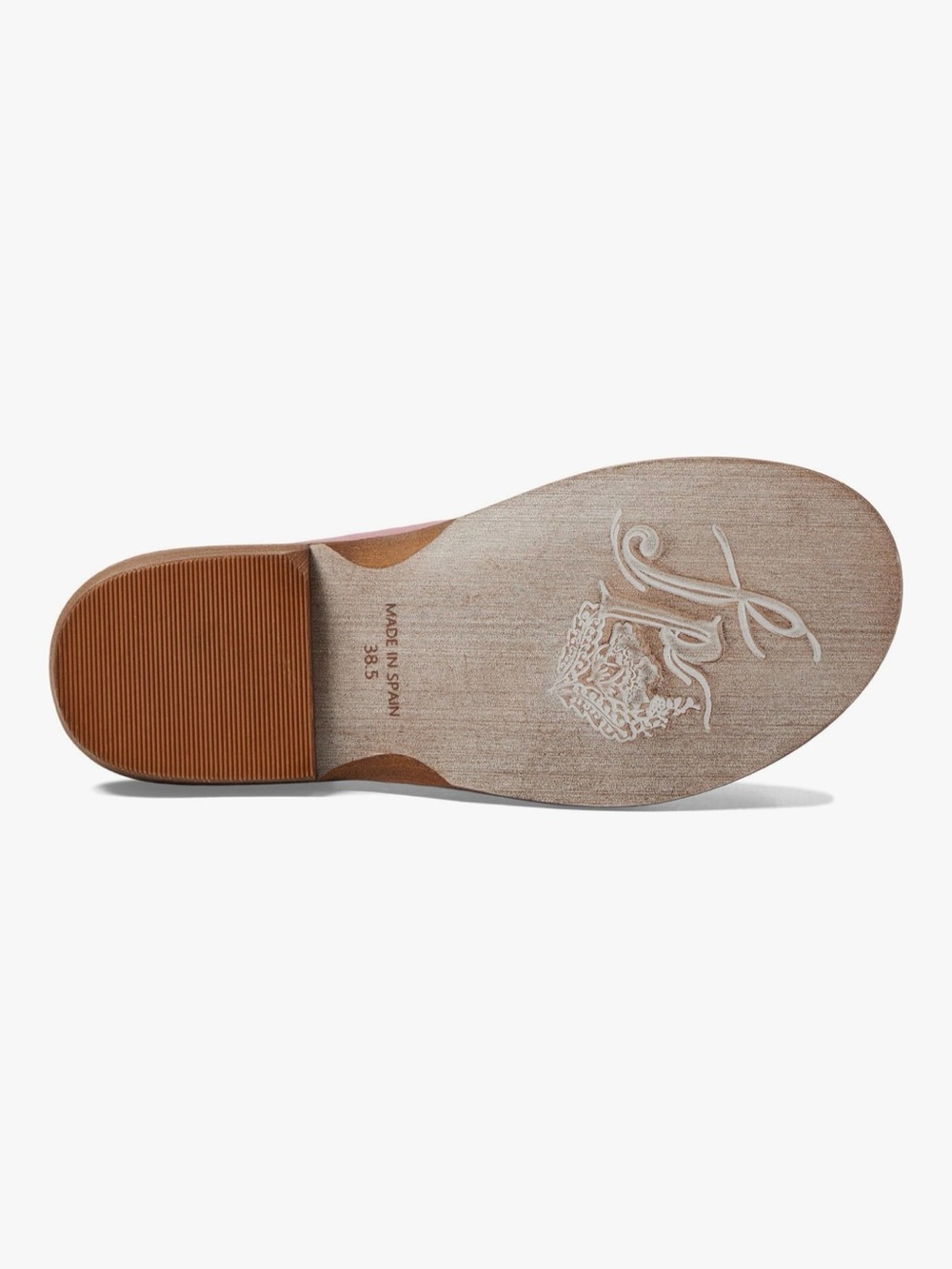 Free People Dusty Rose Leather Crossover Mule - Picture 4 of 5